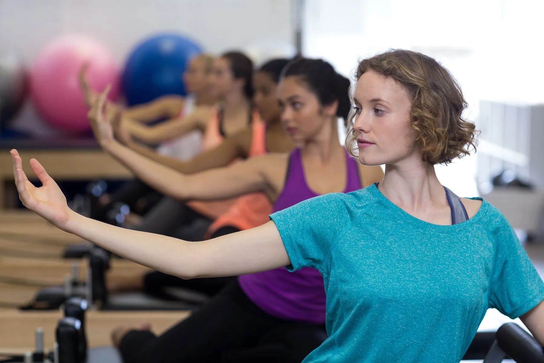 Lezione di pilates